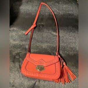 Coral/orange Crossbody purse